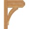 Ekena Millwork Thorton Craftsman Rough Sawn Outlooker, Western Red Cedar, 6"W x 12"D x 16"H OUT06X12X16THR04RWR - alternate 3